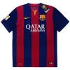 Virallinen Fanipaita Barcelona 2014-15 Retro Kotipelipaita - Miesten